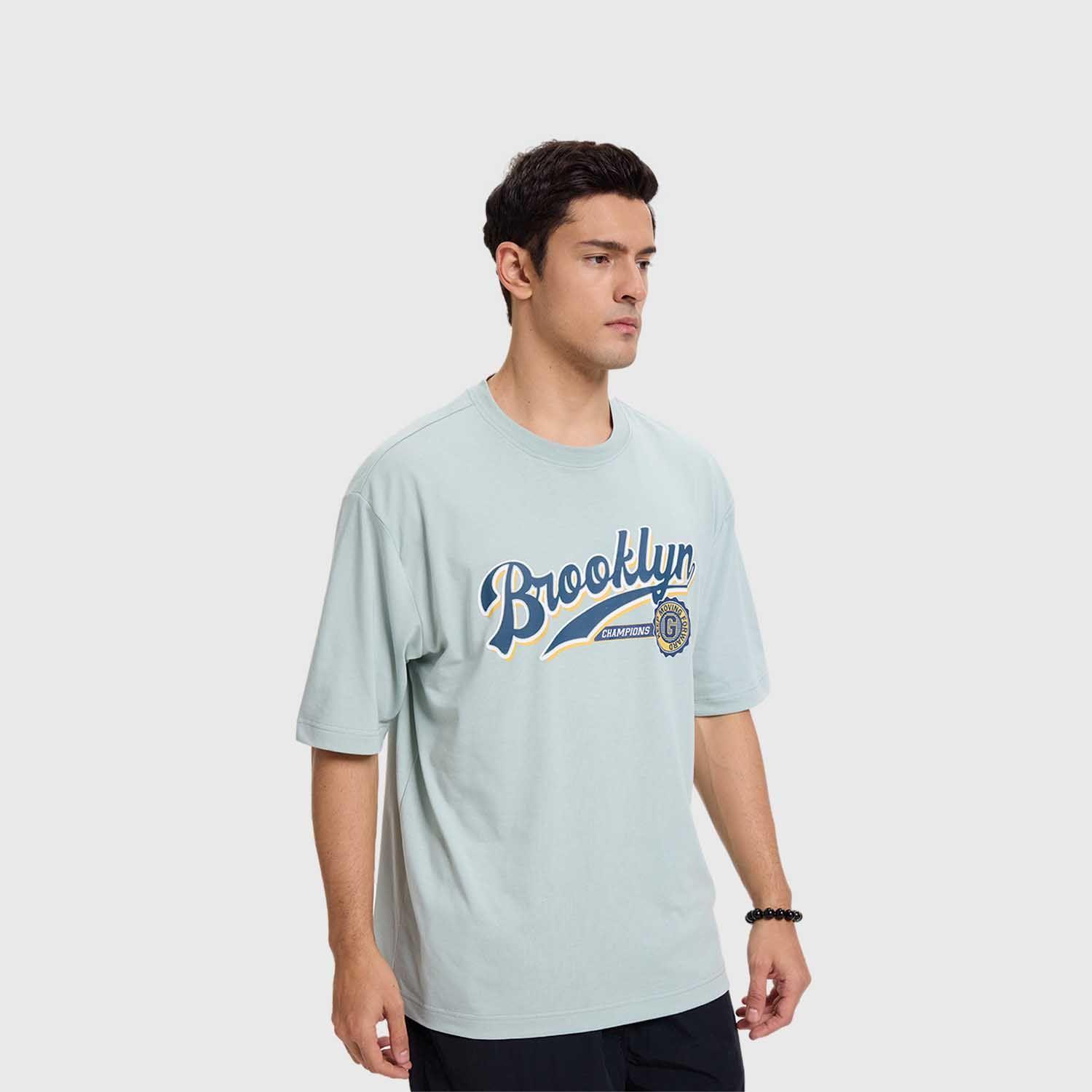 Polera Hombre Print Verde Claro III  Fashion's Park-1