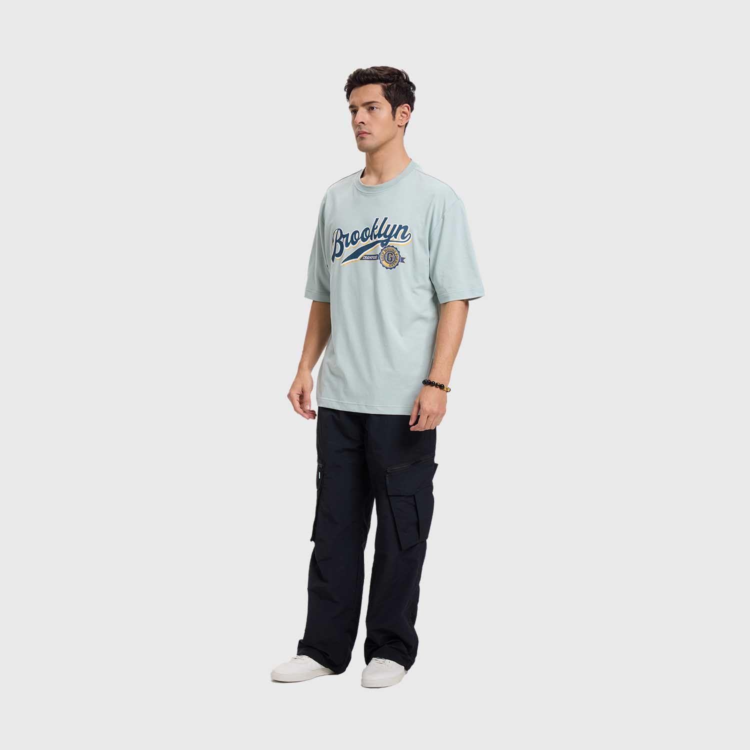 Polera Hombre Print Verde Claro III  Fashion's Park-3