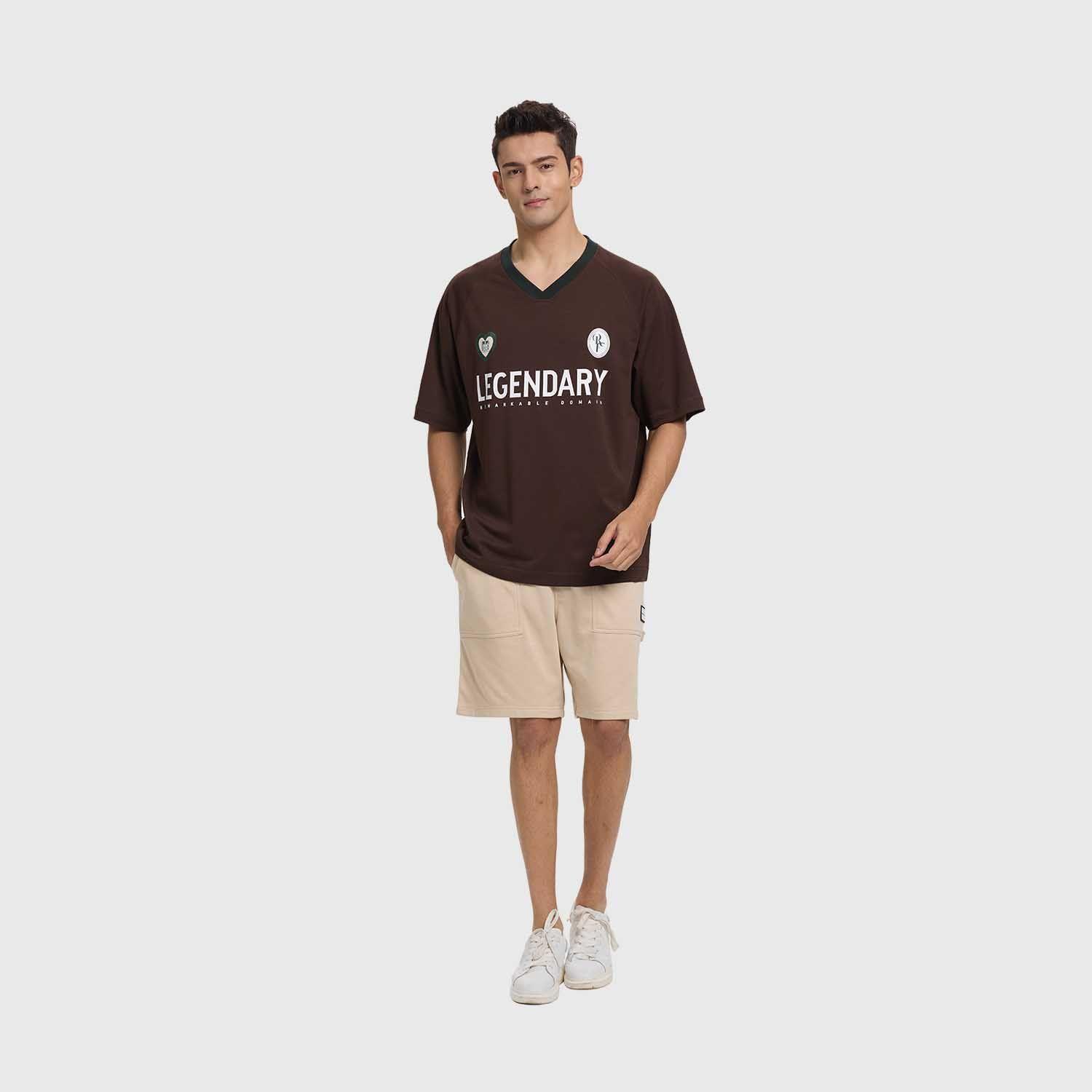 Polera Hombre Futbol Chocolate Fashion's Park-3