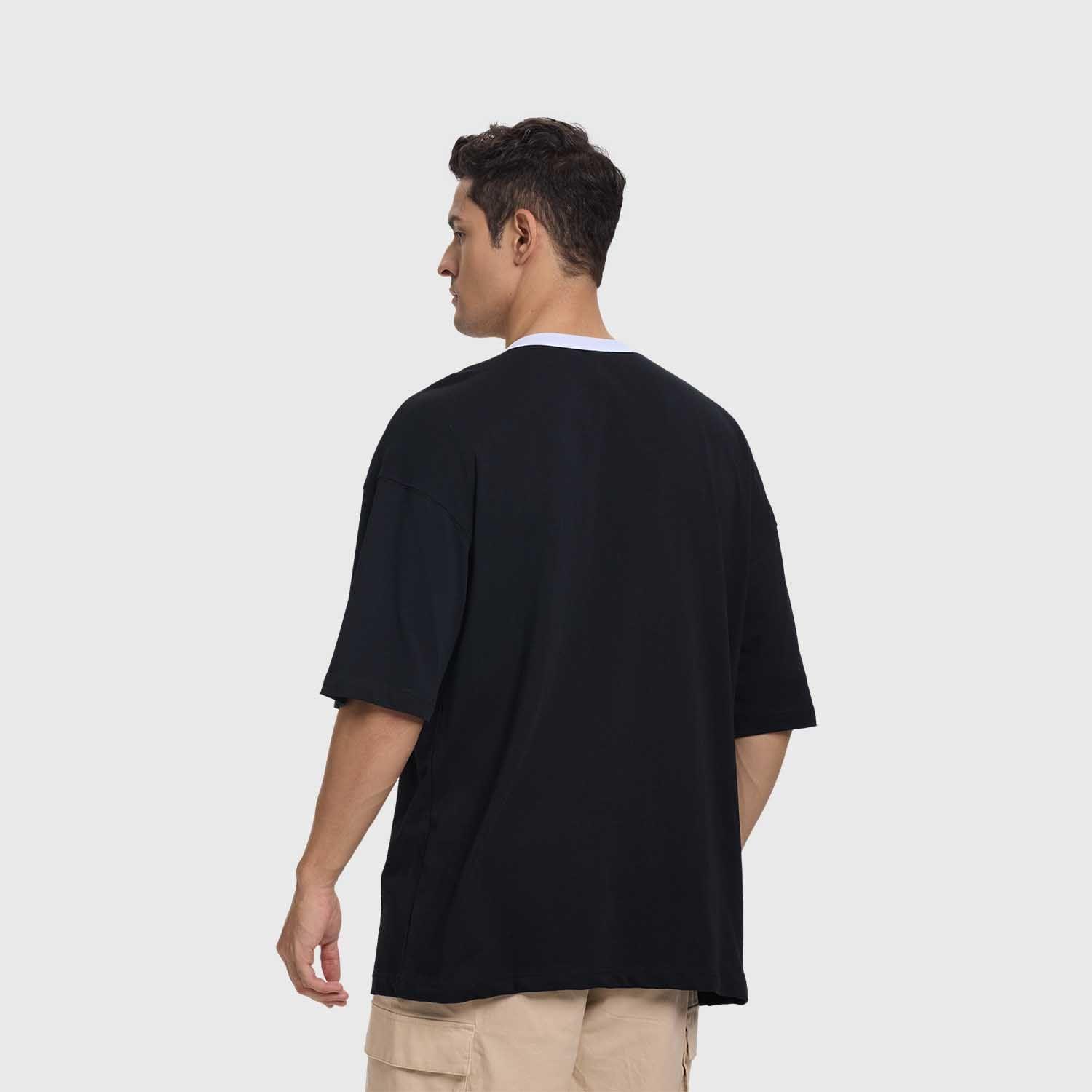 Polera Hombre College Negro Iv Fashion's Park-2