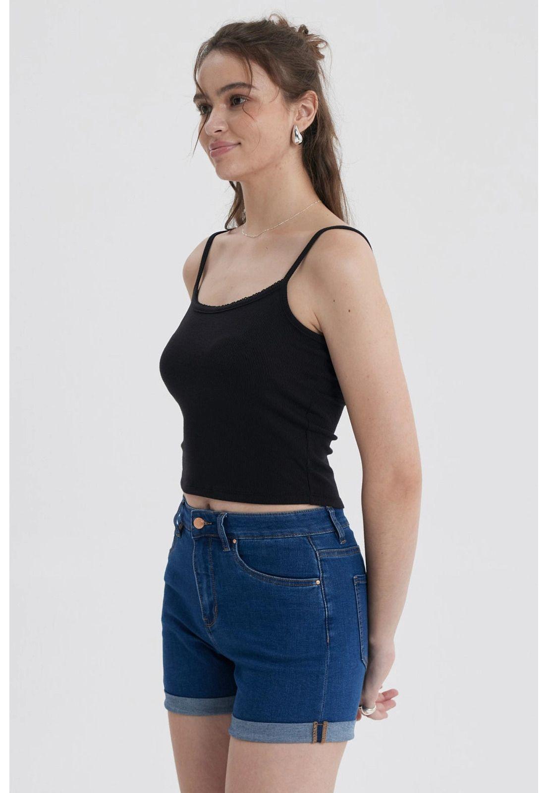 Peto Mujer Rosita Negro-1