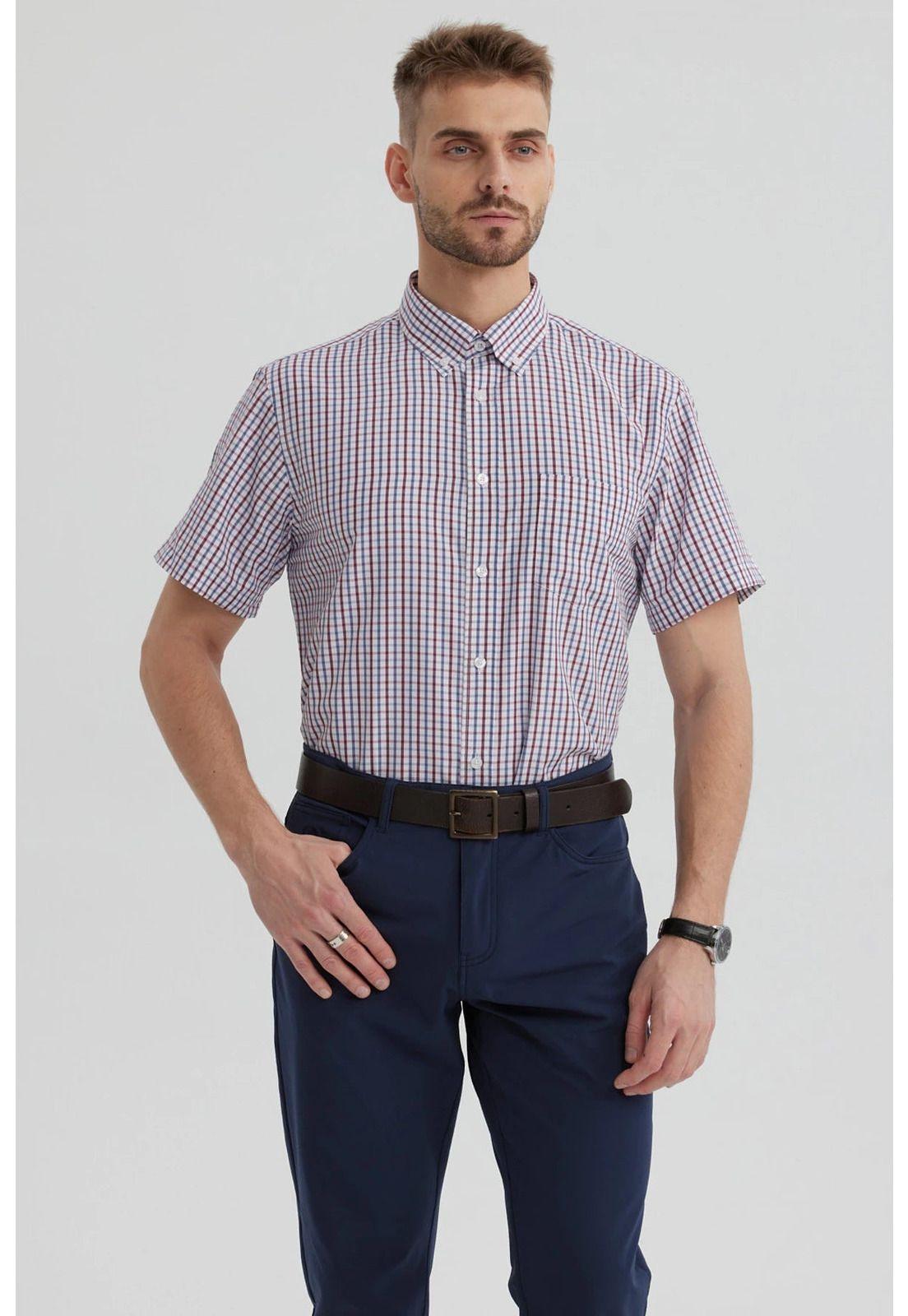 Camisa Hombre Rapport Regalo Rojo - ll-0