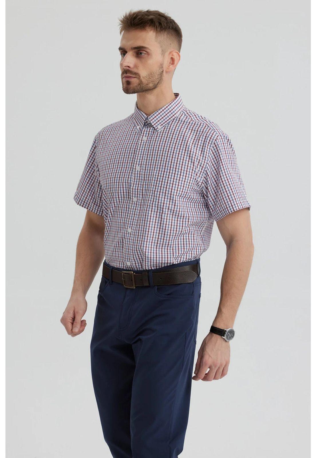 Camisa Hombre Rapport Regalo Rojo - ll-1