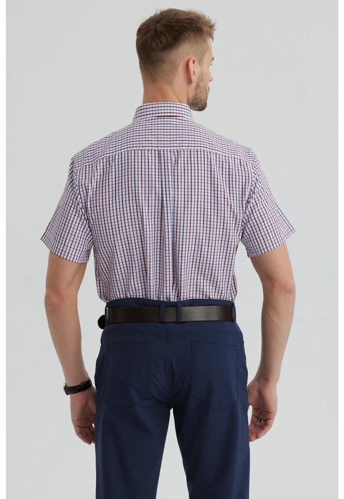 Camisa Hombre Rapport Regalo Rojo - ll-2