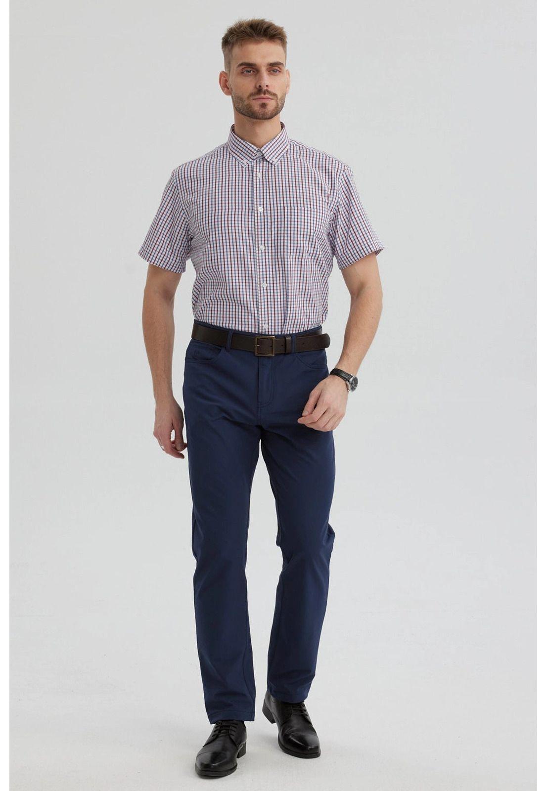 Camisa Hombre Rapport Regalo Rojo - ll-3