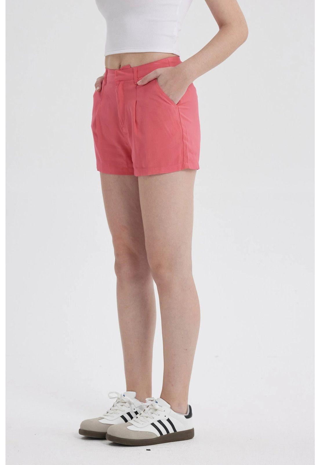 Short Mujer Sastrero Rosado-1
