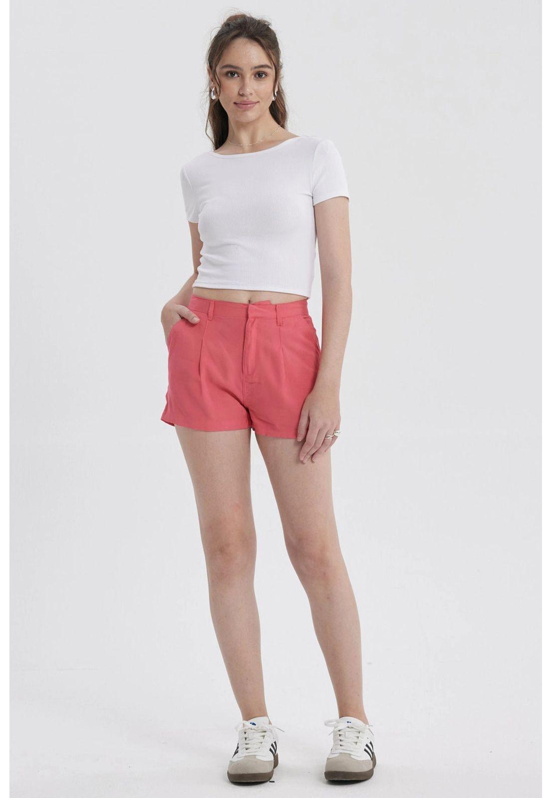 Short Mujer Sastrero Rosado-3