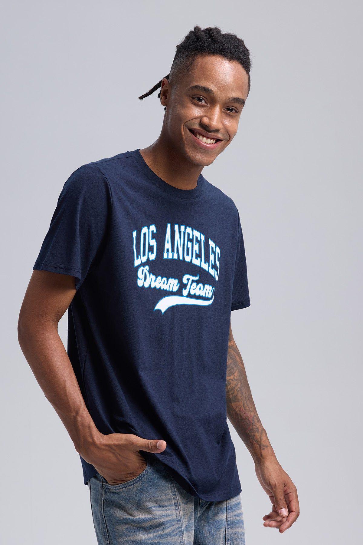 Polera Hombre Print Posicional Azul-1