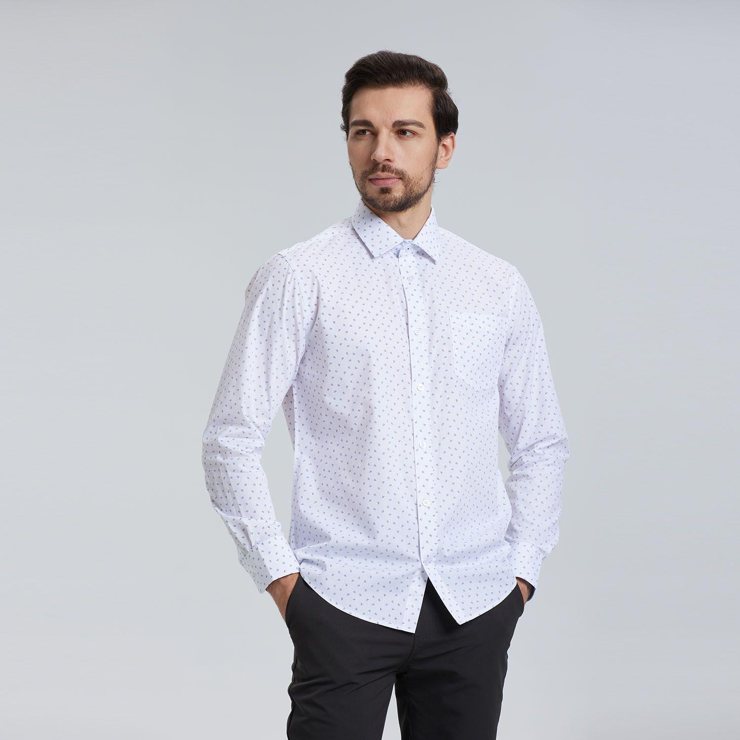 Camisa Premium Azul Hombre-1