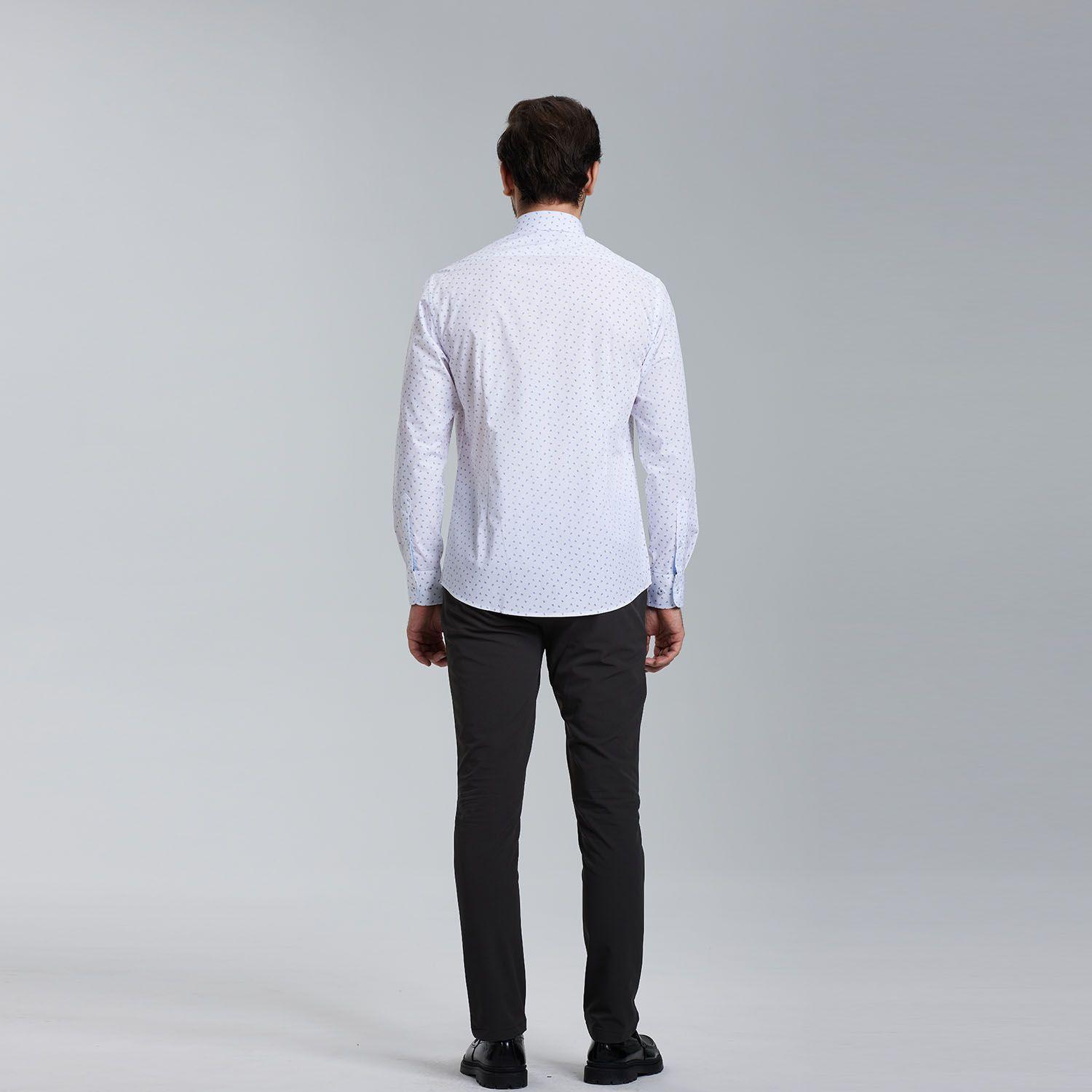 Camisa Premium Azul Hombre-2