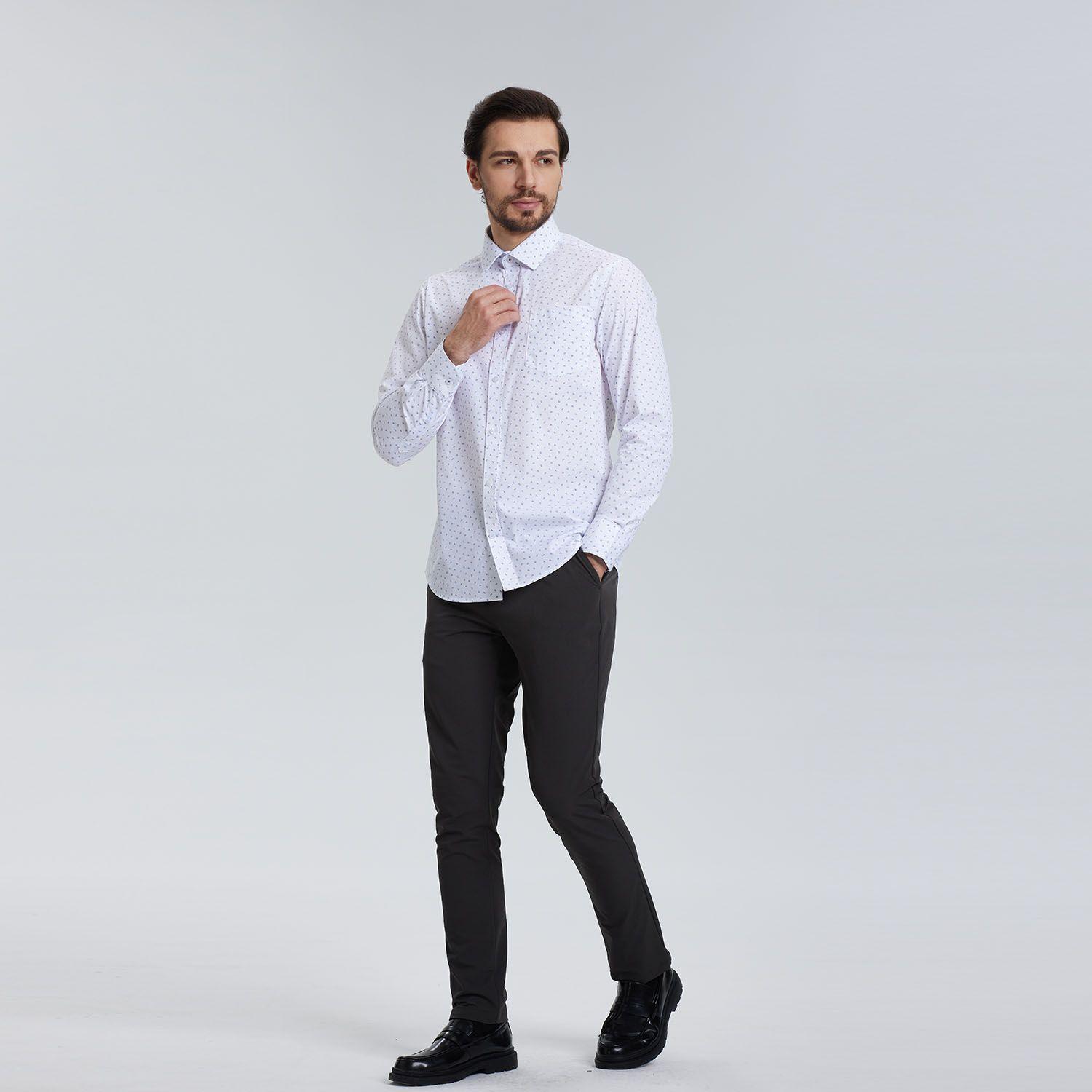 Camisa Premium Azul Hombre-3