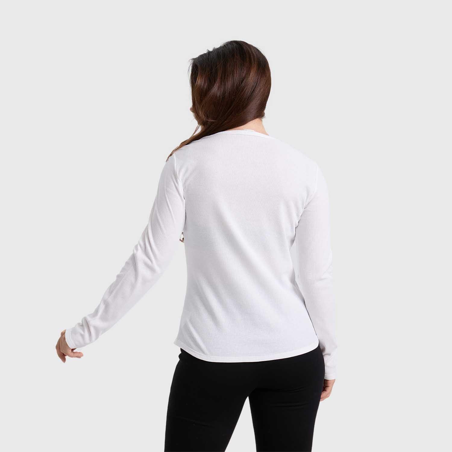 Polera Mujer Rib Media Pata B Crudo Fashion´s Park-2