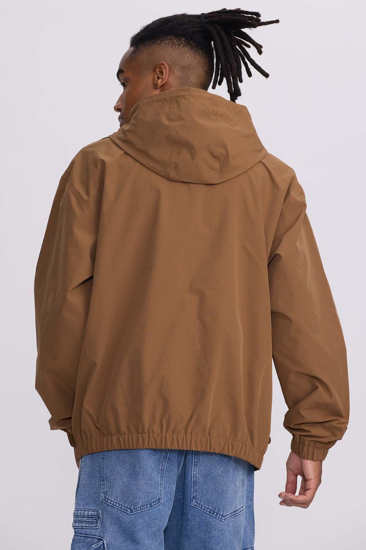 Chaqueta Hombre Cortaviento Camel II-2