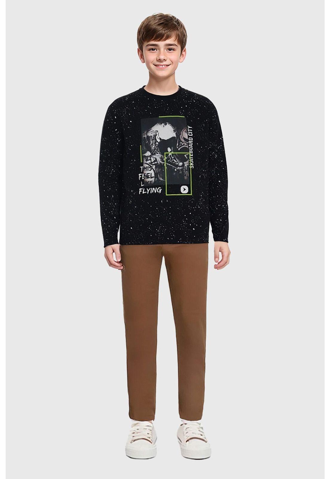 Polera Niño Negro-2