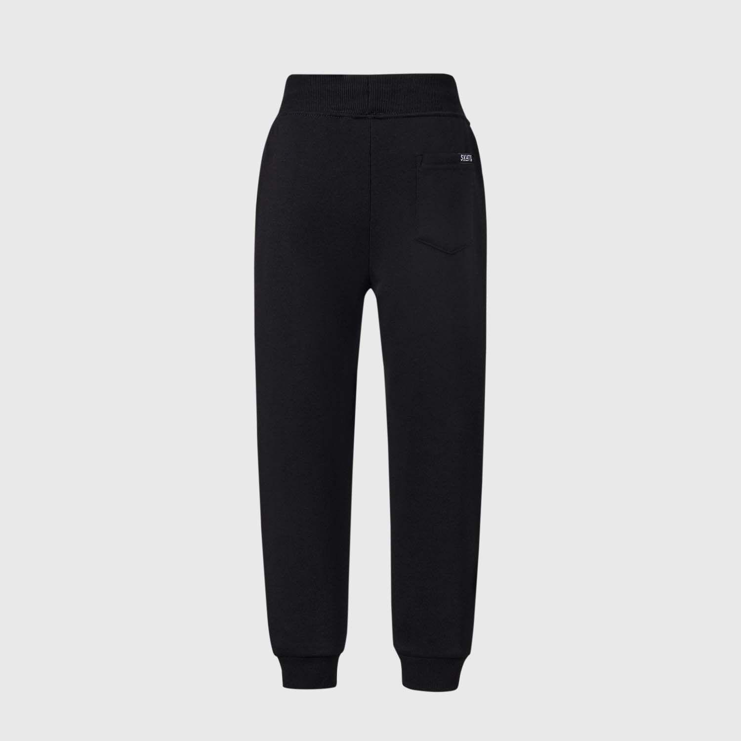 Pantalón Buzo Niño Jogger Print Negro III Fashion's Park-1