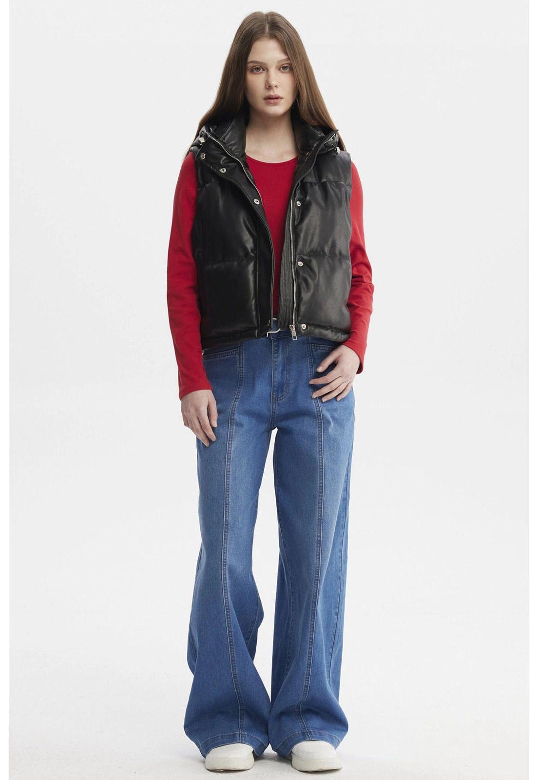 Parka Mujer Juvenil Negro - ll-3