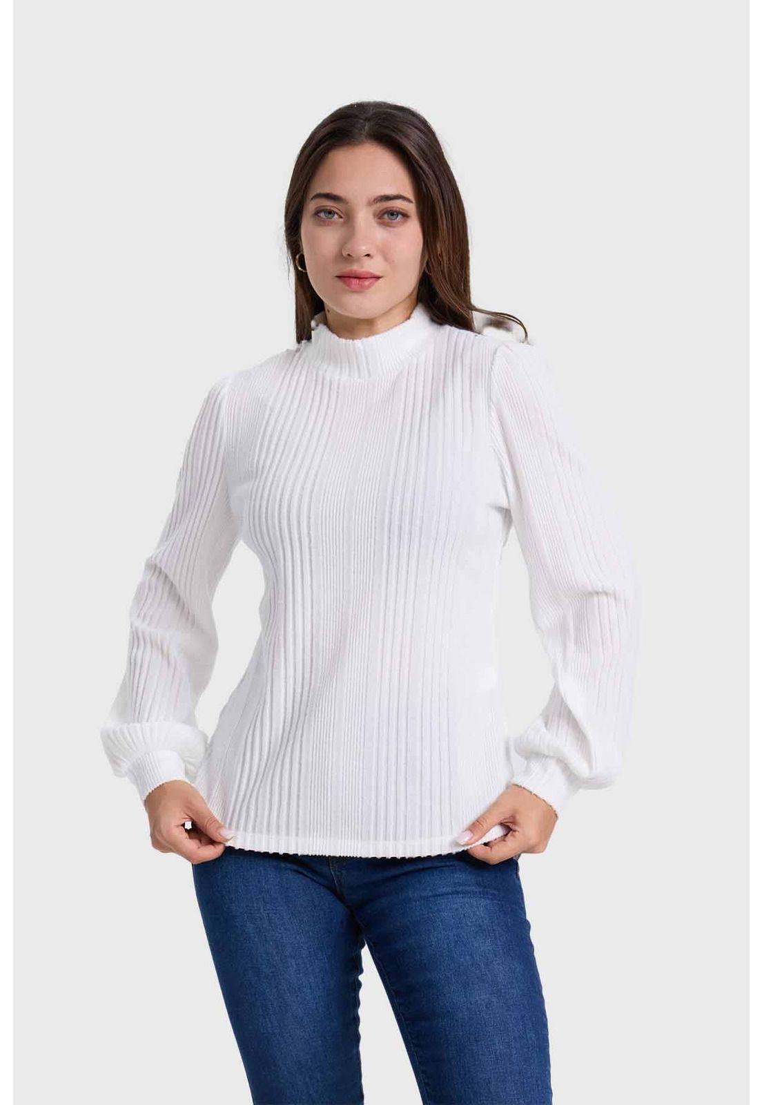 Polera Mujer Blanco-0