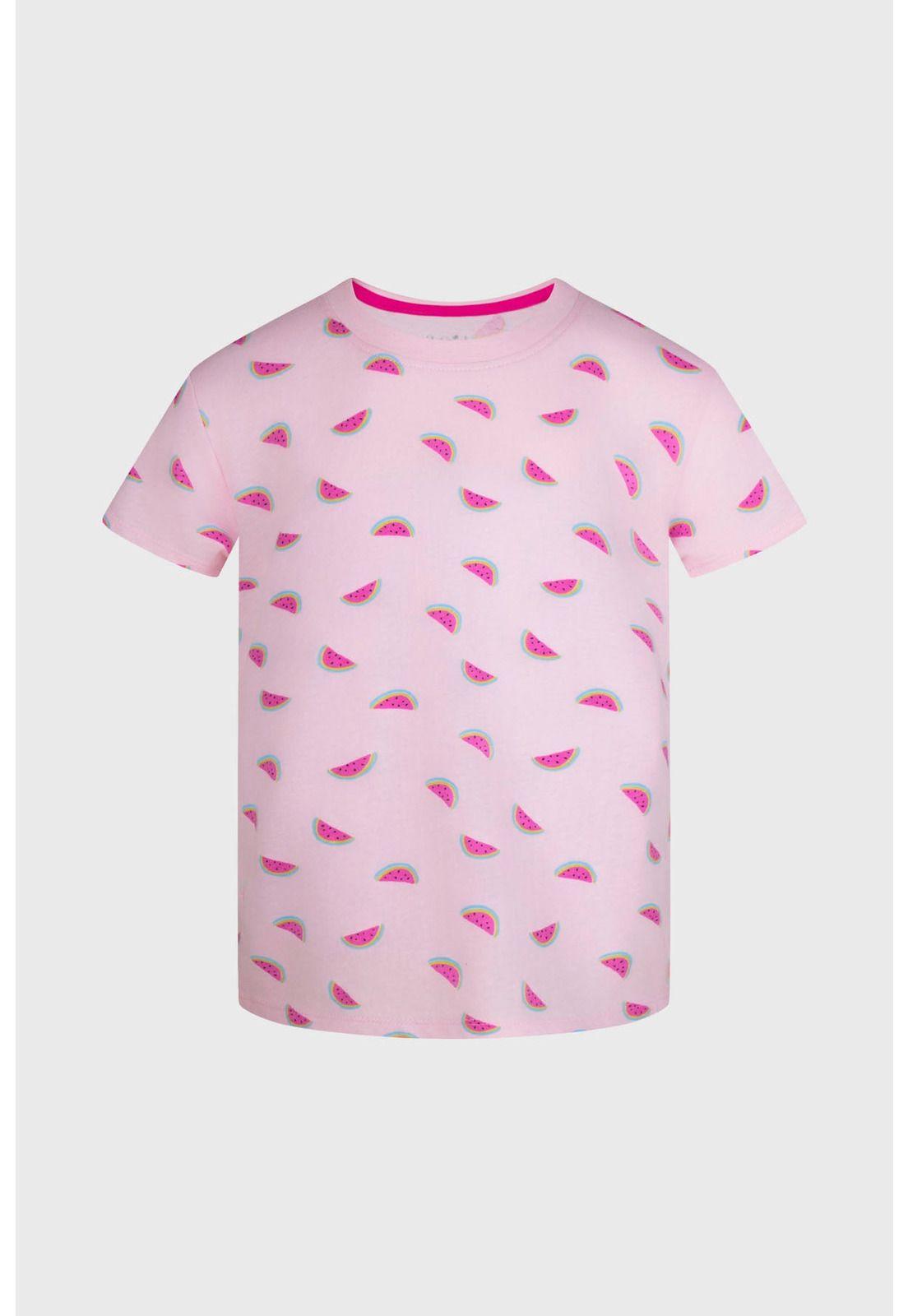 Polera Niña Bipack Print Blanco-2
