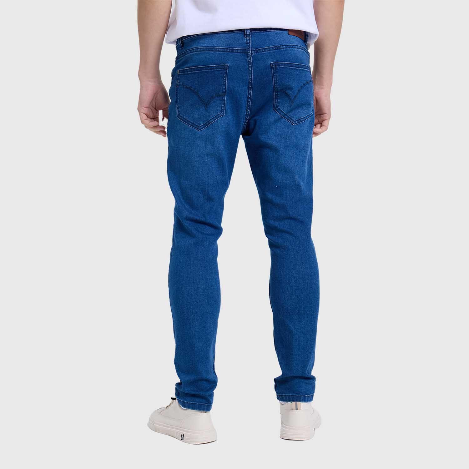 Jeans Hombre Skinny 101 Azul Oscuro Fashion's Park-2