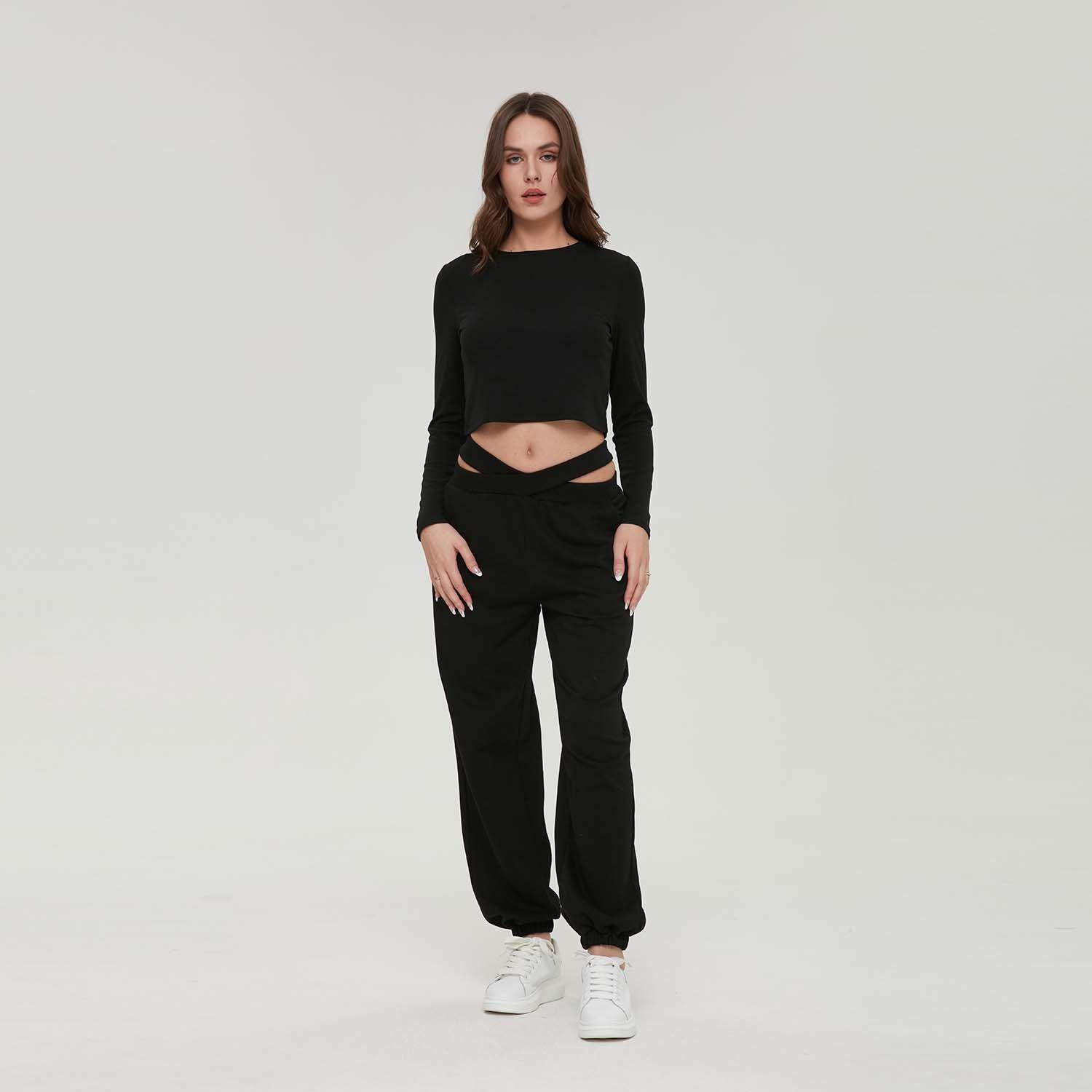 Polera Mujer Desgastadas Negro-3