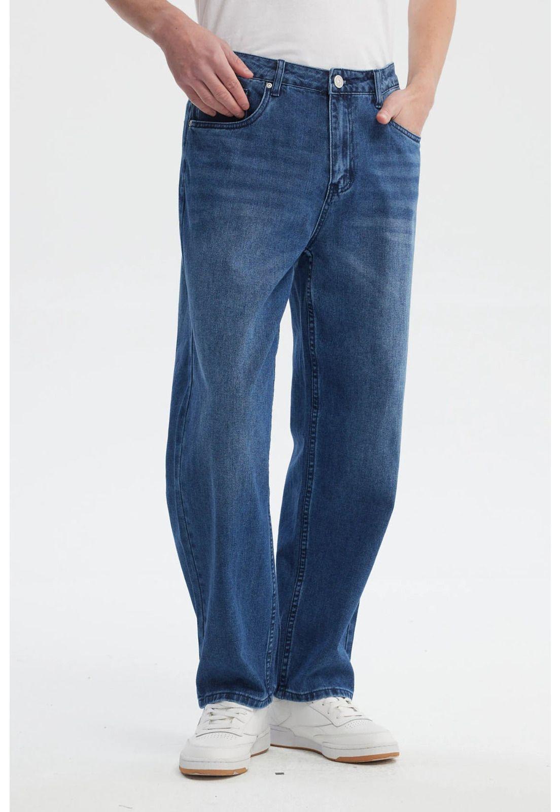 Jeans Hombre Denim Continuidad Azul-0