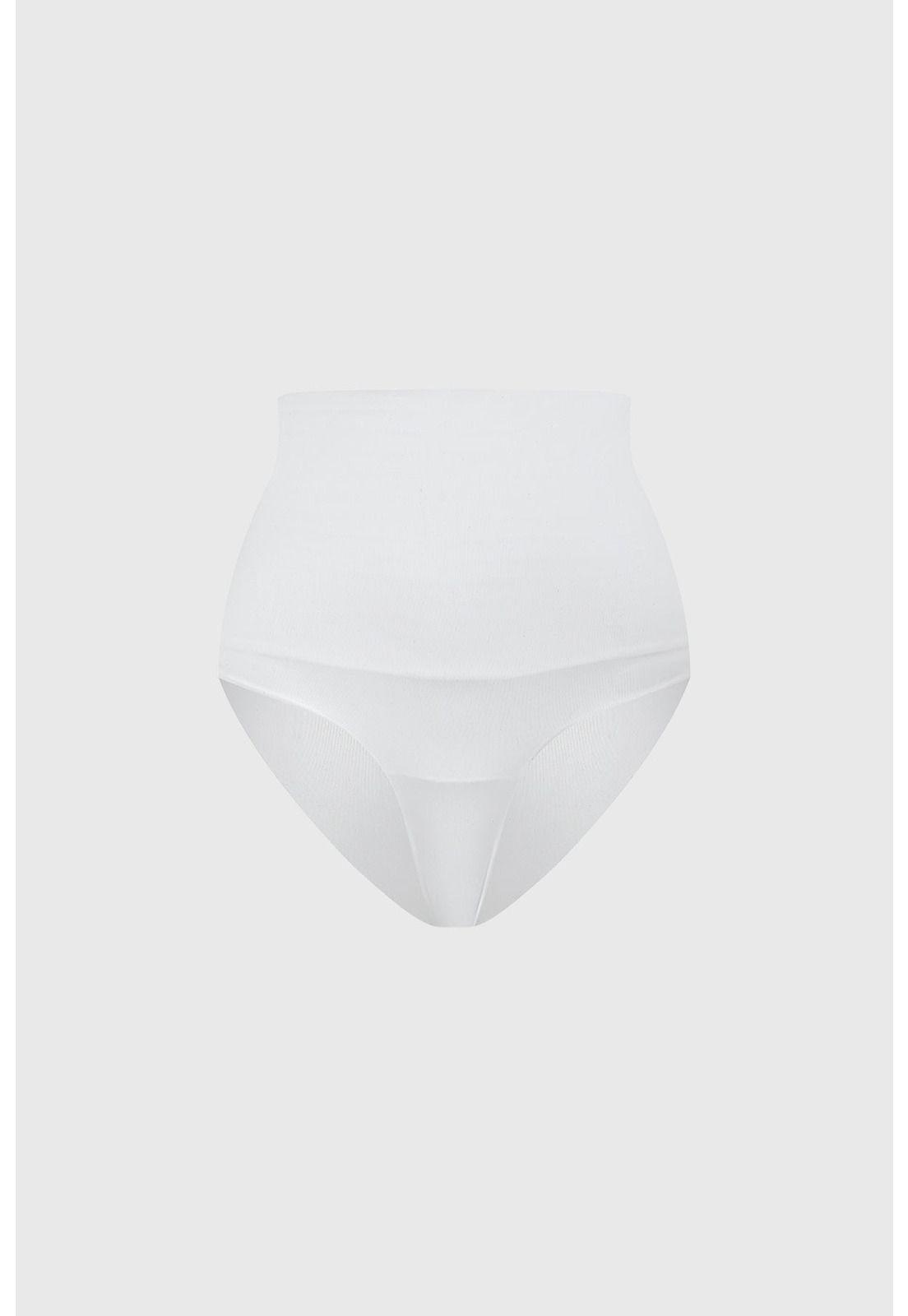 Calzón Mujer Tiro Alto Blanco-0