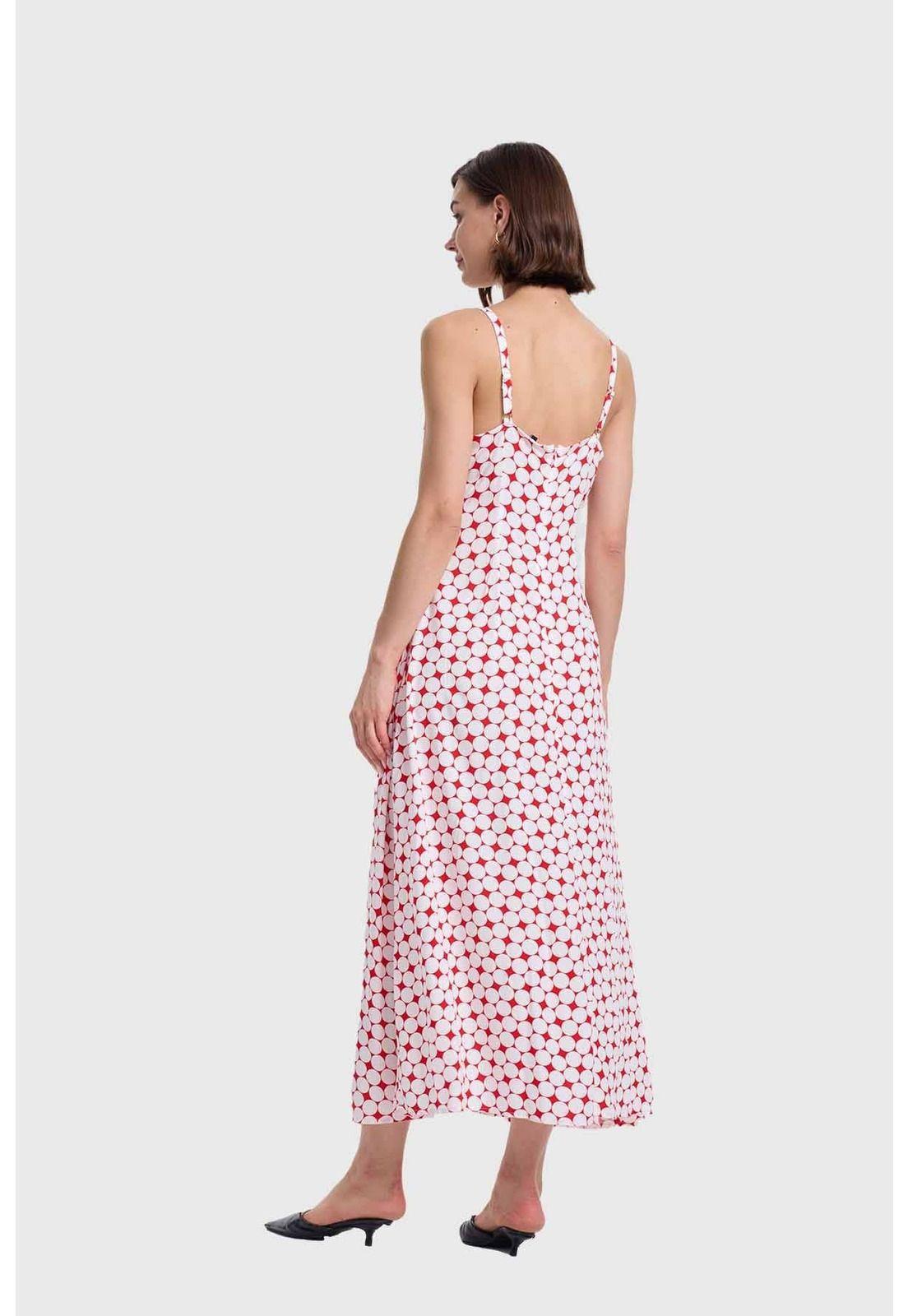 Vestido Mujer Largo Pabilo Crudo-2