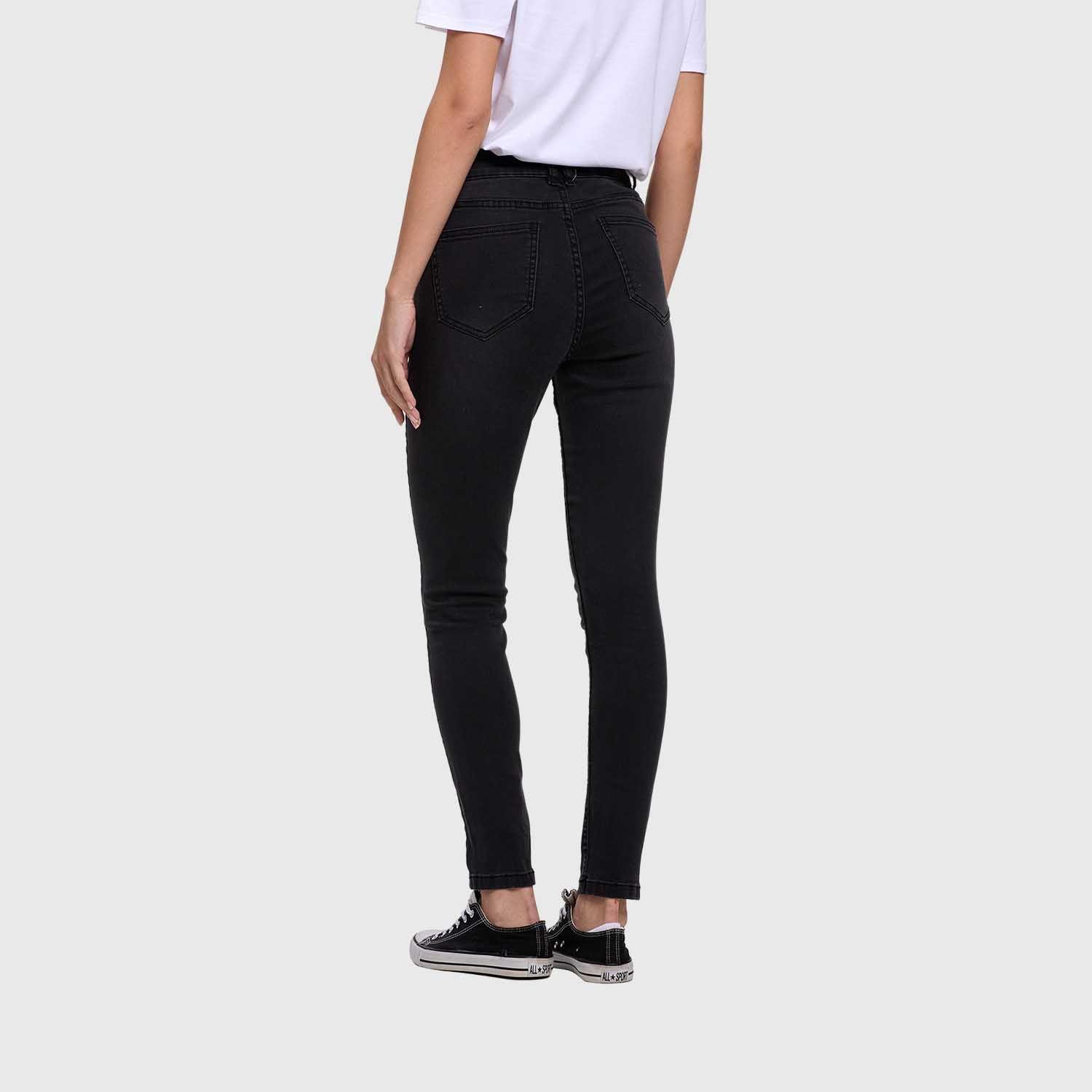 Jeans Mujer Super Skinny Emilia Negro I Fashion's Park-2