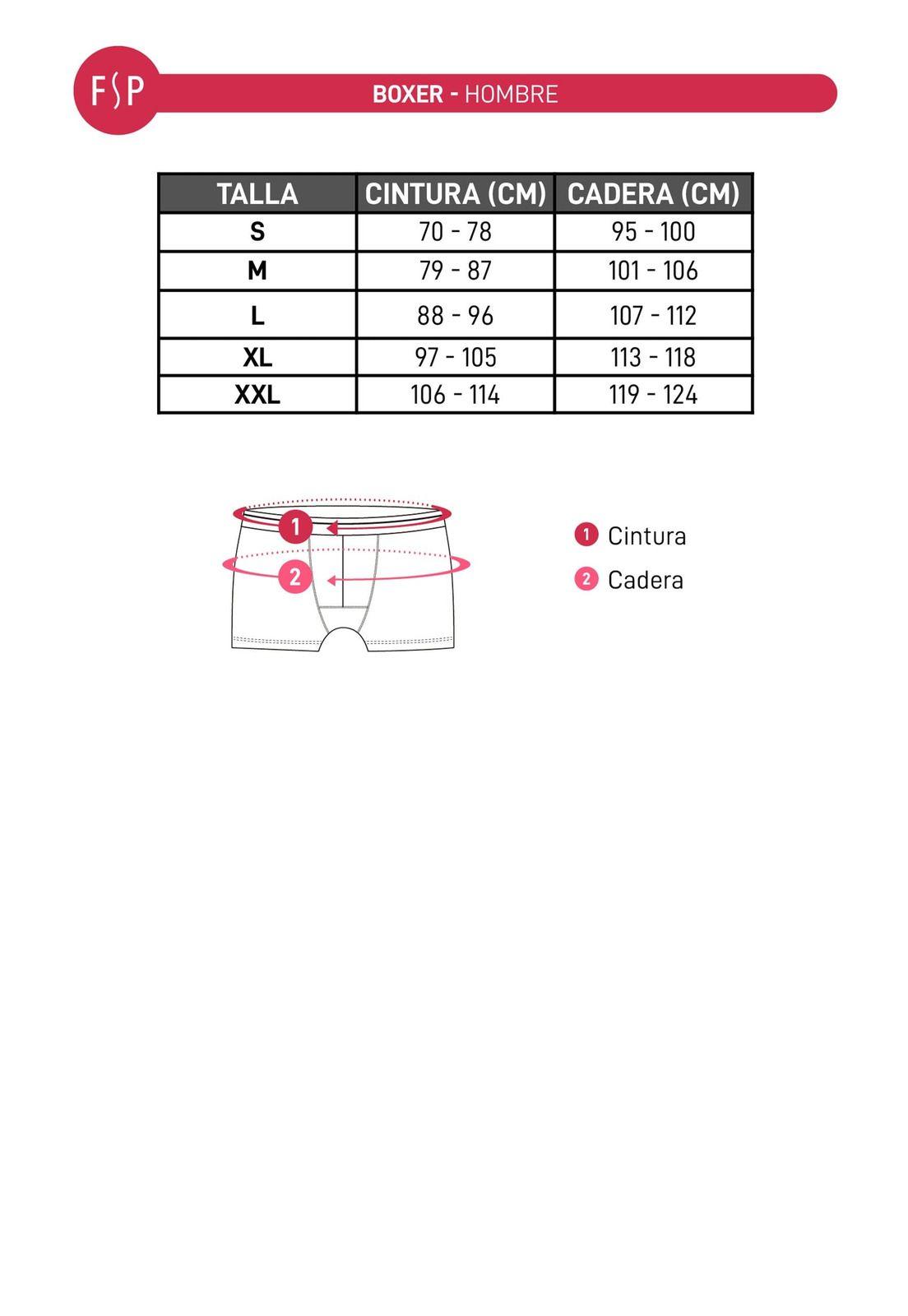 Bóxer Hombre Tripack Calipso-2