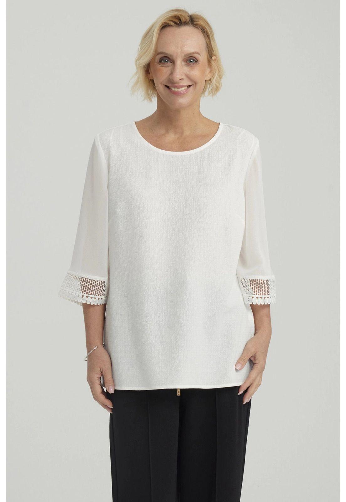 Blusa Mujer Lisa Crudo-0