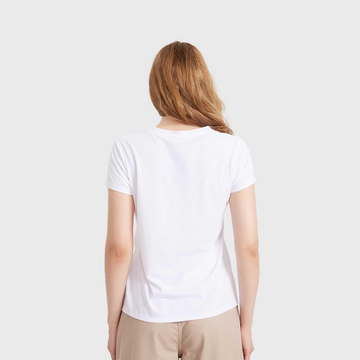 Polera Mujer Básica Print Blanco Fashion´s Park-2
