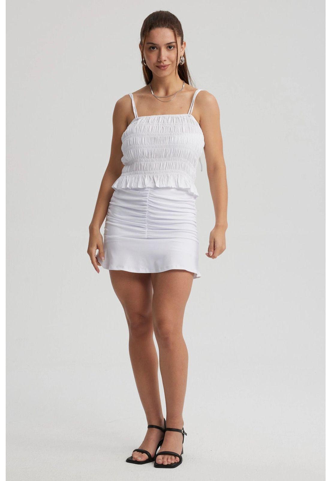 Peto Mujer Pabilo Panal Blanco-3