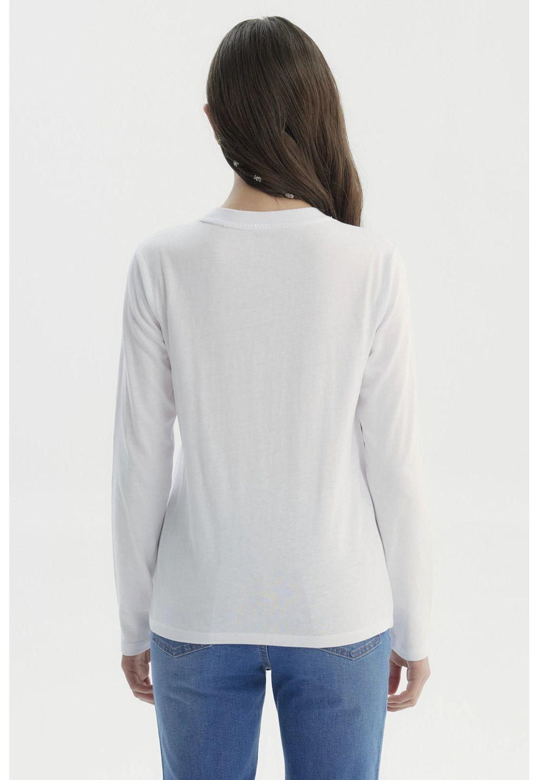 Polera Niña Básica Teen Blanco - ll-2