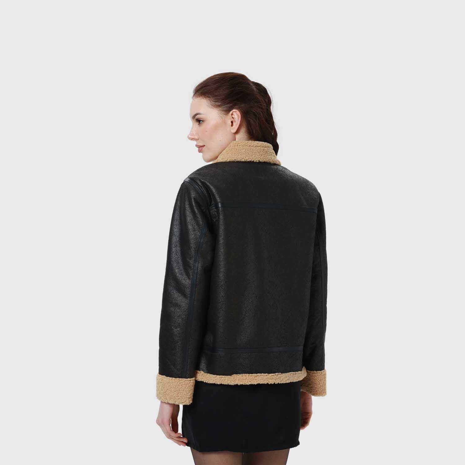 Chaqueta Mujer Bonded Negro I-5