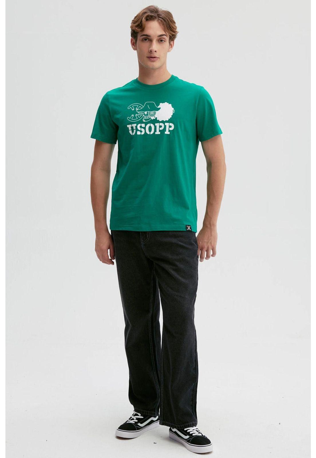 Polera Hombre One Piece Verde-3