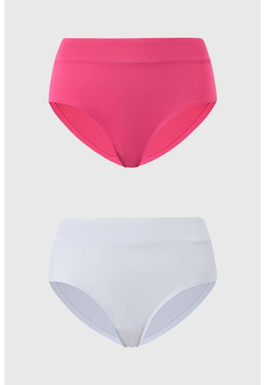 Calzón Mujer Tiro Alto Sin Costura Gris Oscuro-0