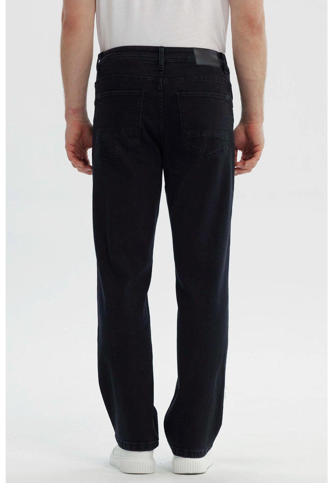 Jeans Hombre Clásico Negro-2