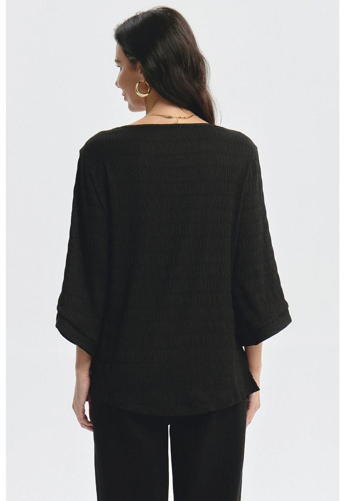 Polera Mujer Slim Negro - lV-2