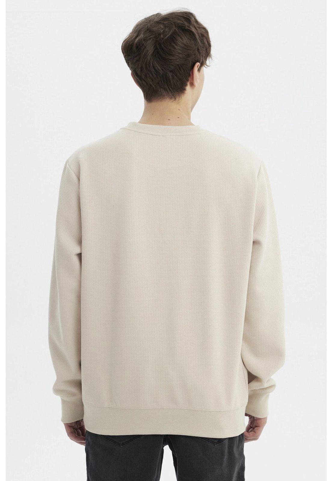 Polerón Hombre Slim Beige Oscuro-2