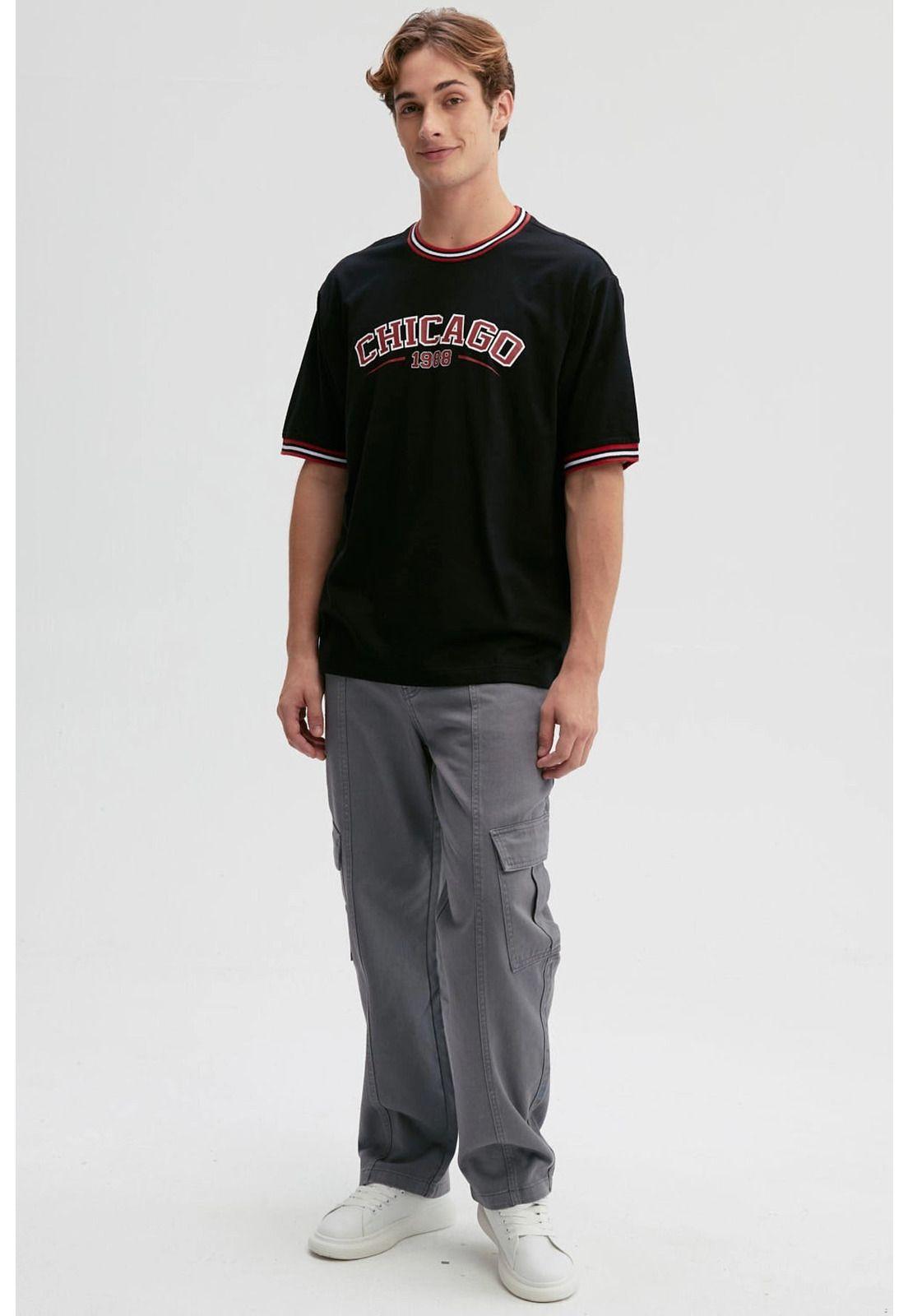 Jeans Hombre Doble Cargo Gris - ll-3