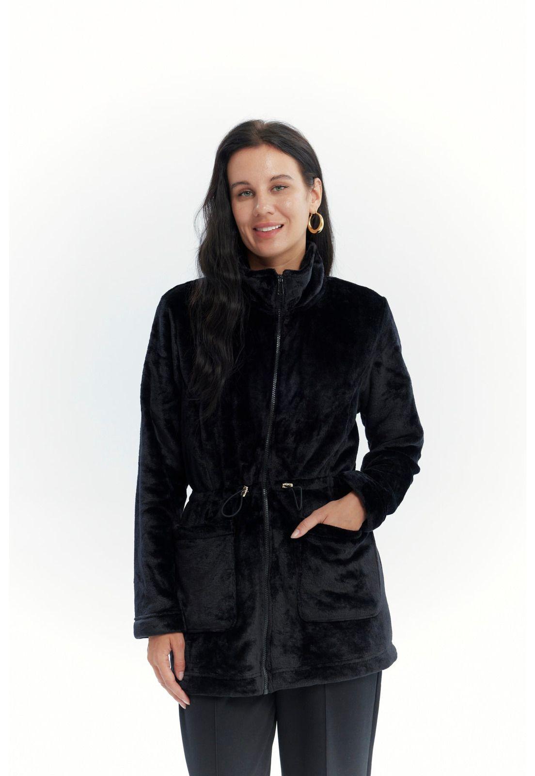 Polar Mujer Cintura Ajustable Negro-0