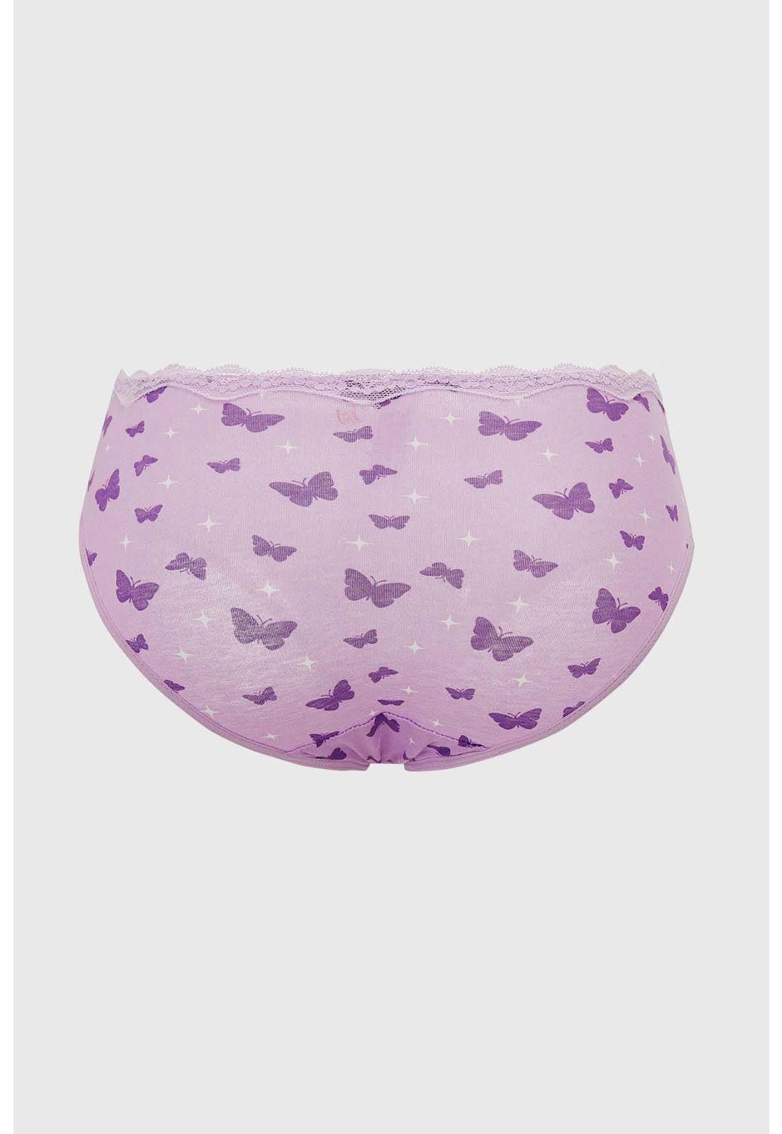 Calzón Pantaleta Detalle Cinta Lila-1