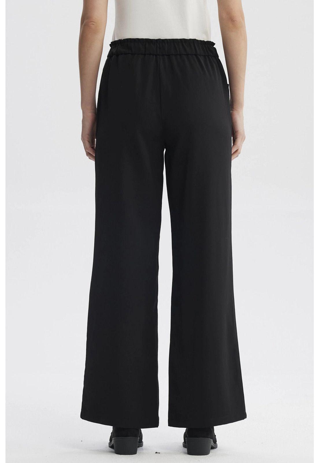 Pantalón Mujer Pretina Con Cordón Negro - ll-2