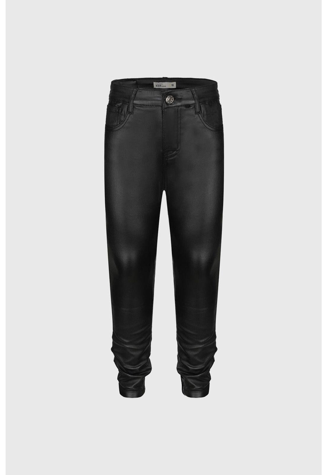 Jeans Niña Resina Negro-0