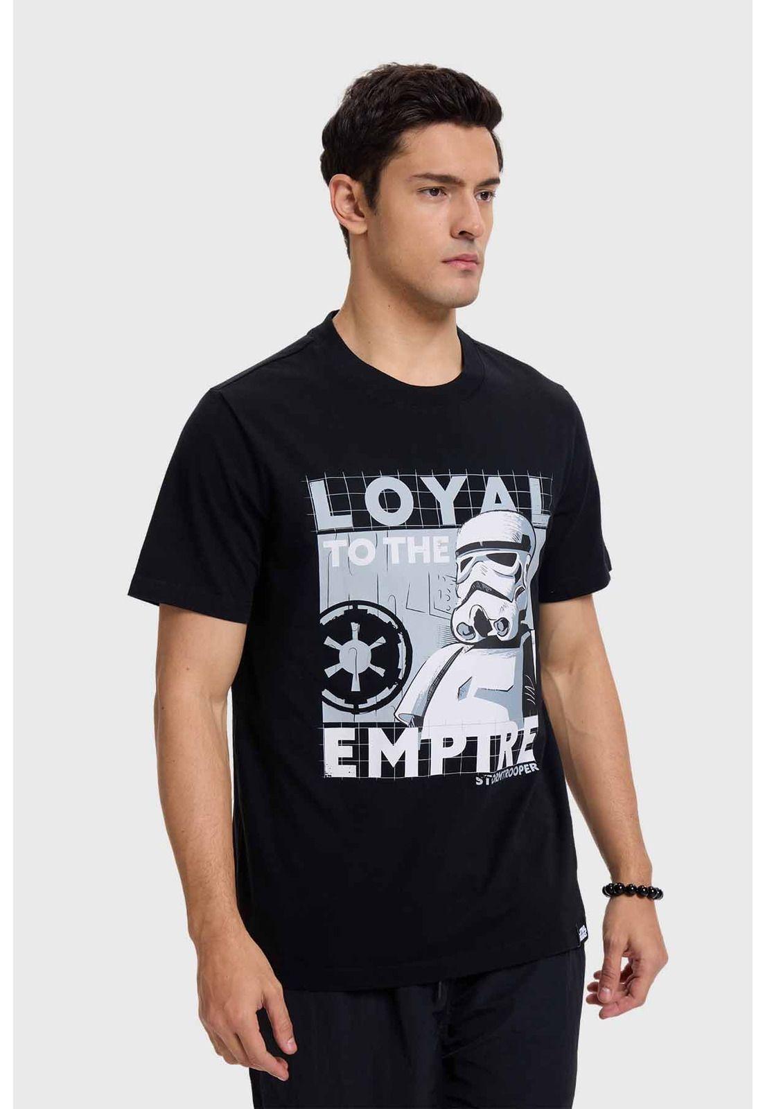 Polera Hombre Star Wars Negro - V-1