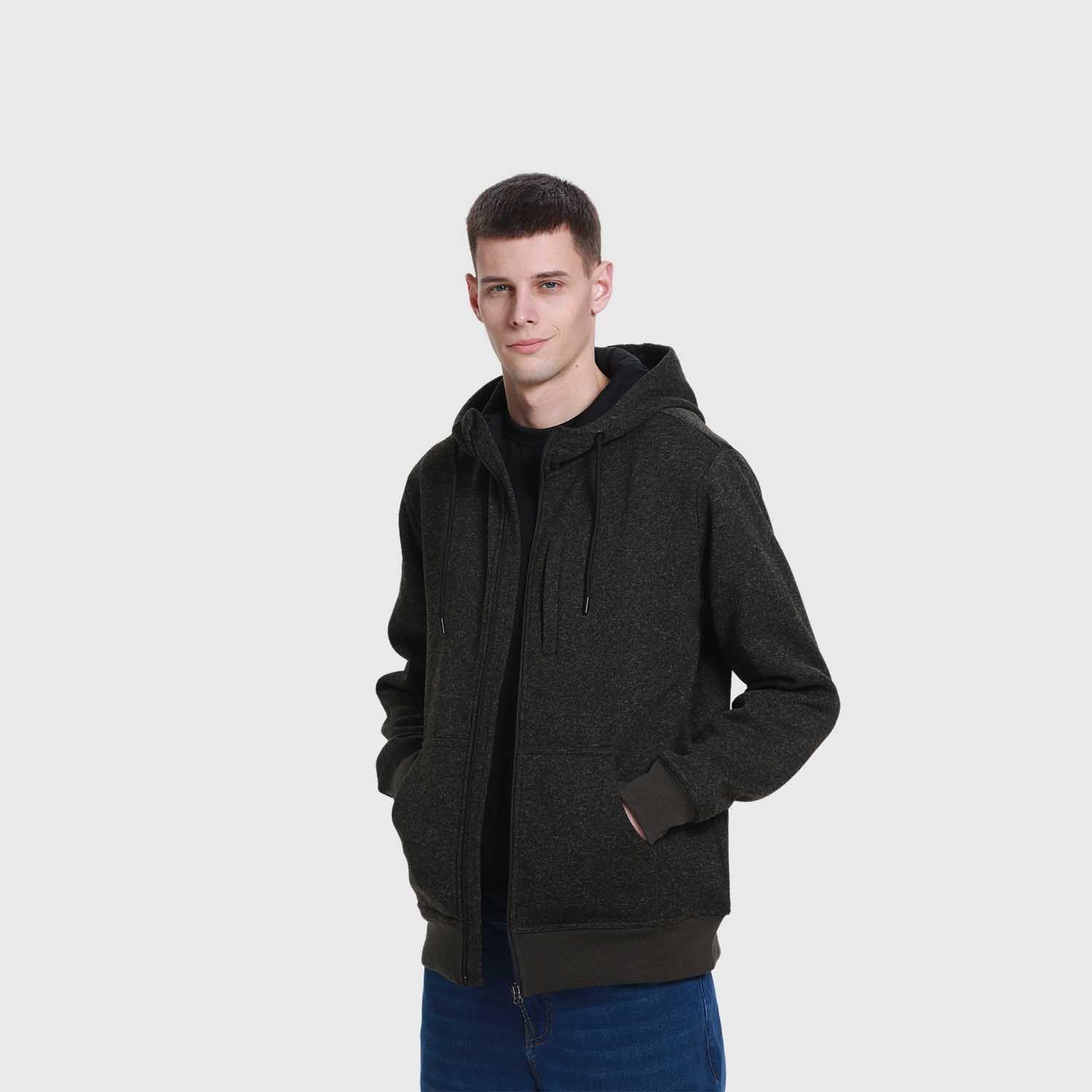 Polar Hombre Hoodie Verde Militar Fsp Iii Fashion's Park-1