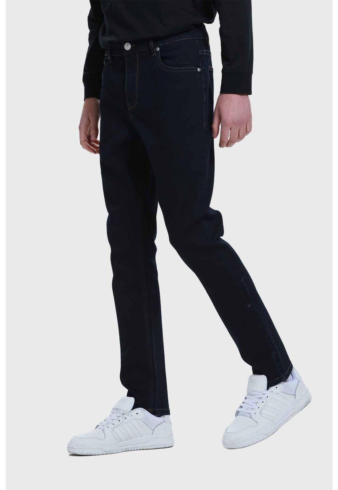 Jeans Hombre Classic Azul Índigo-1