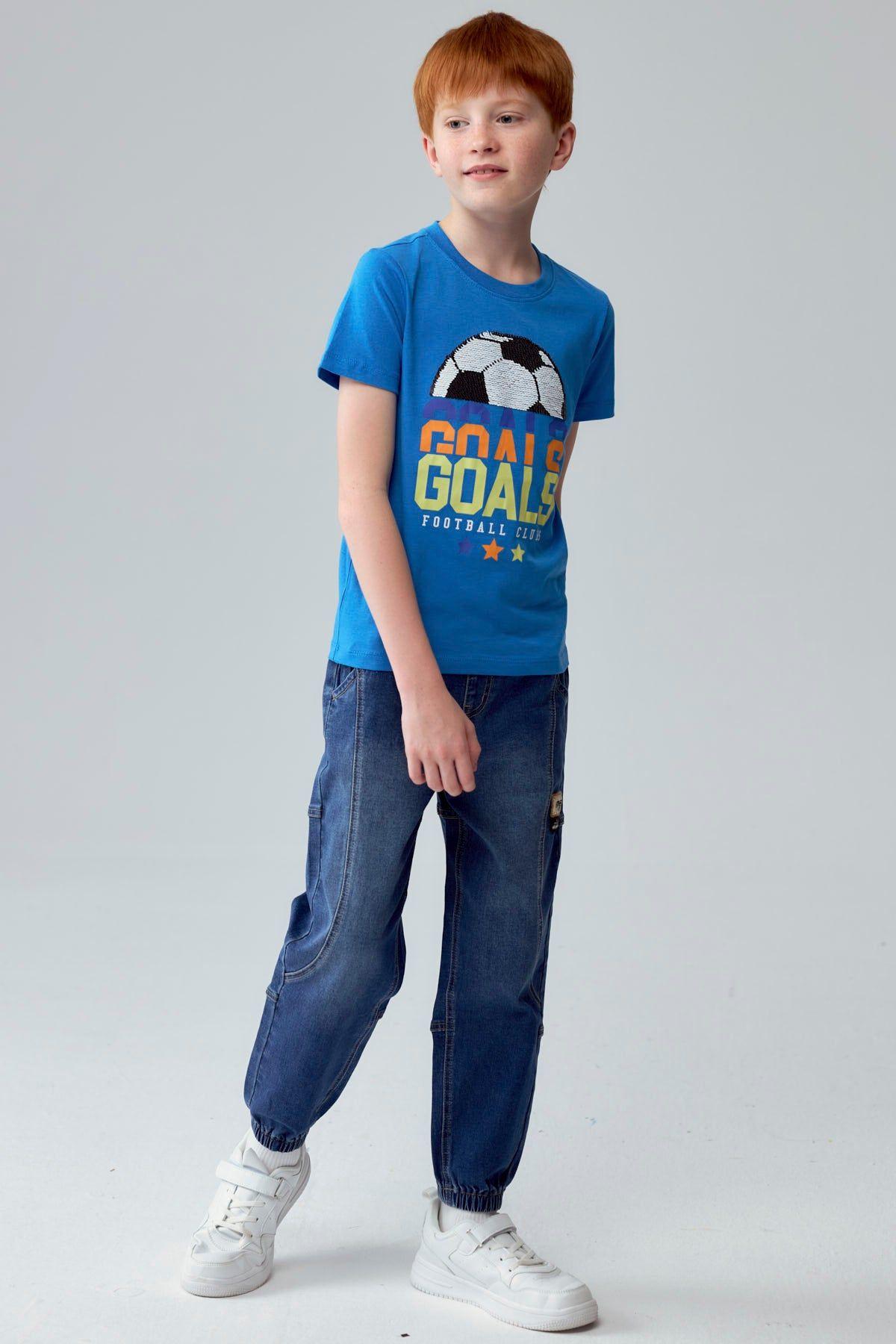 Polera Niño Print Azulino-3