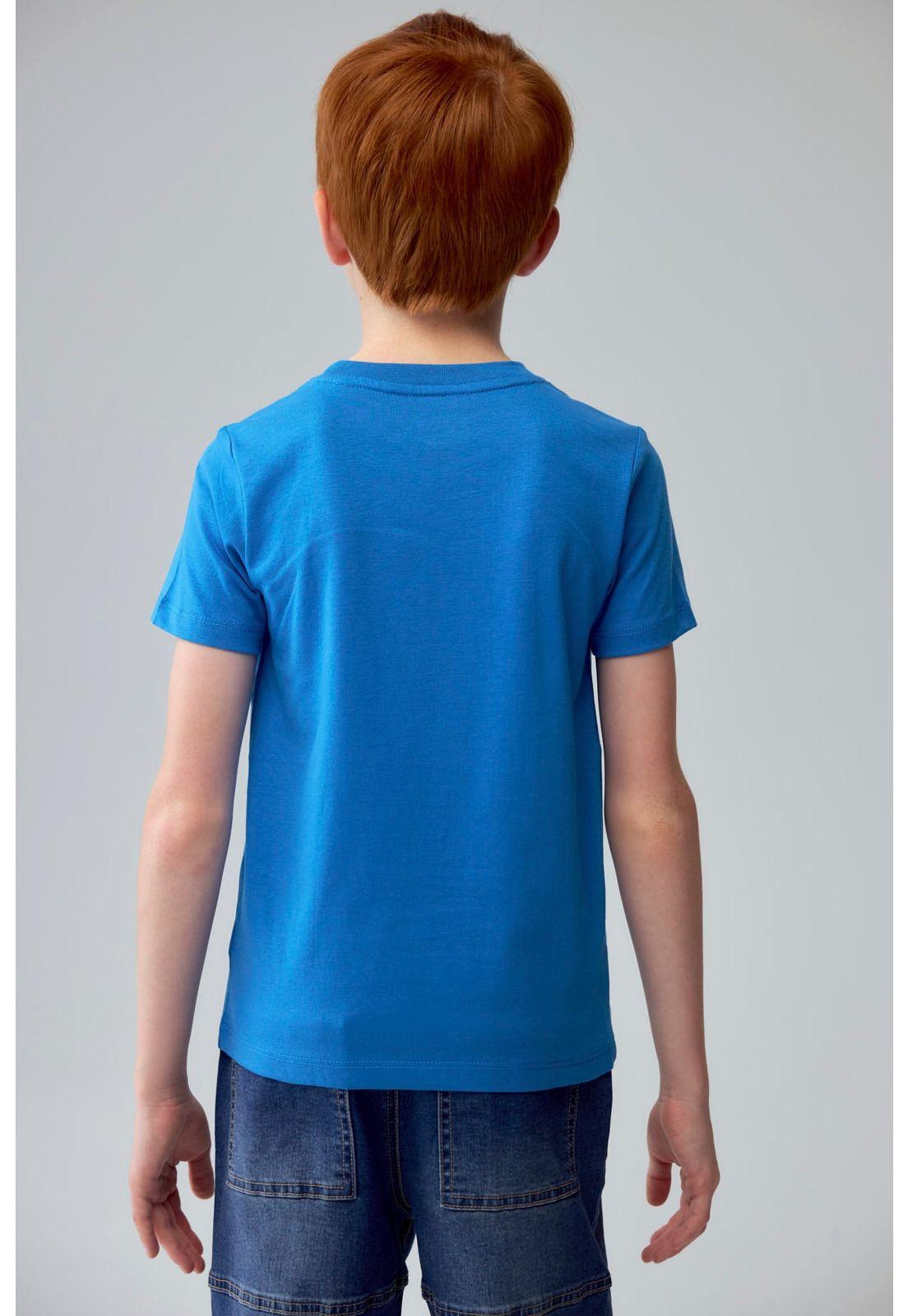 Polera Niño Print Azulino-2