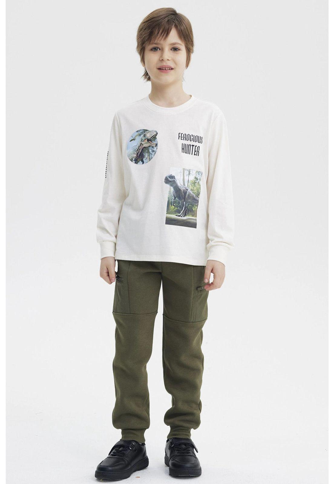 Polera Niño Slim Crudo-3